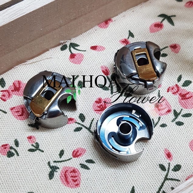 Ổ thoi thuyền máy may 1 kim công nghiệp chất liệu Nhật cao cấp chuẩn xịn, quả đào máy may quần áo, maihoaflower