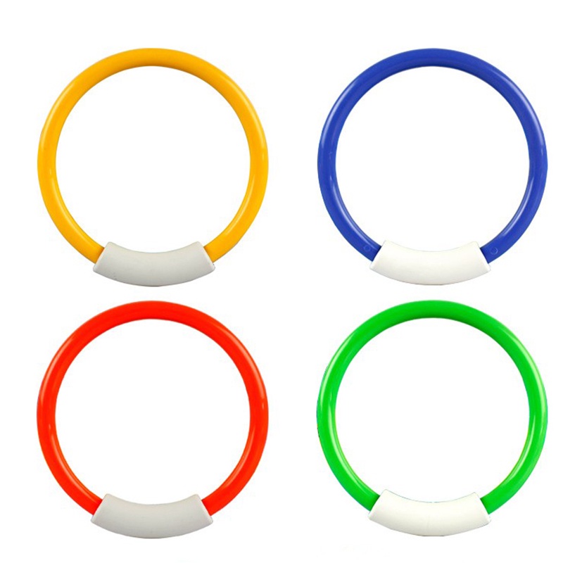 [ff86]Dive Ring Set Water Play Sport Diving Beach Summer Fun Toy Kids Pool Swimming Accessory