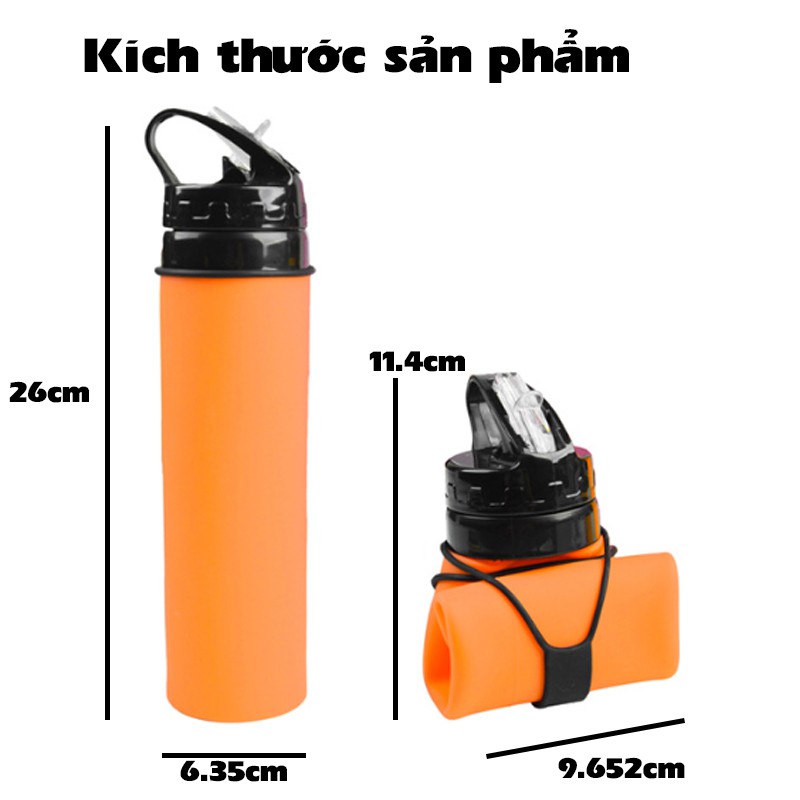 Bình nước thể thao gấp gọn SH03 Sportslink