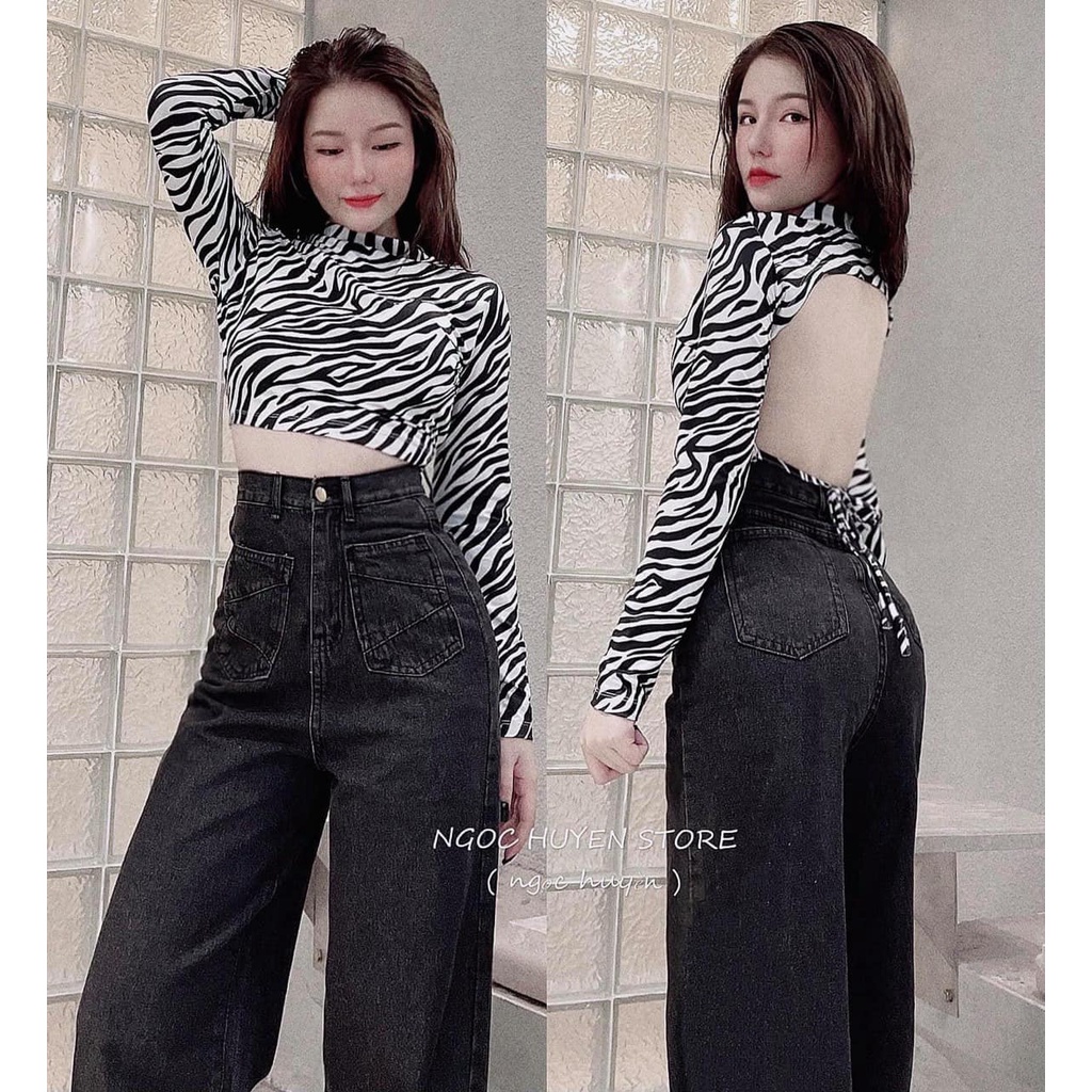 QUẦN JEANS ỐNG RỘNG 3 màu mã 456(Kèm ảnh thật)