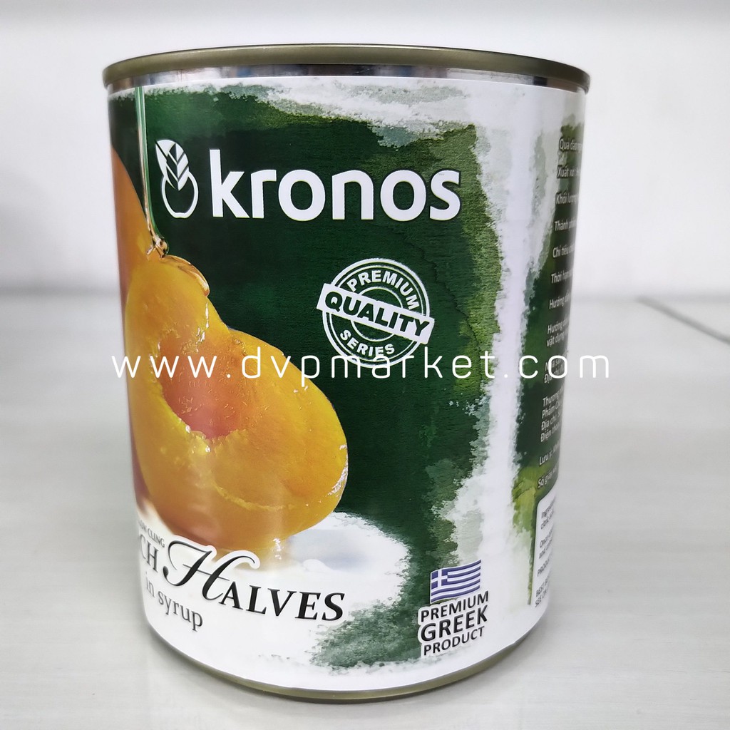 Đào đóng hộp Kronos 820g