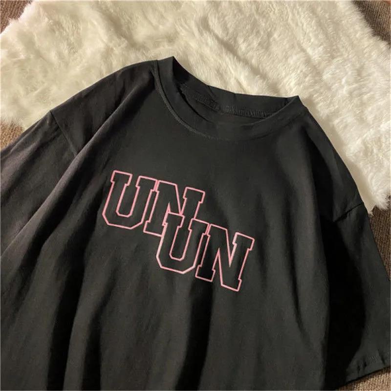 NRVP Áo Thun 100% Cotton Dáng Rộng Thời Trang Hàn Quốc Cho Nữ