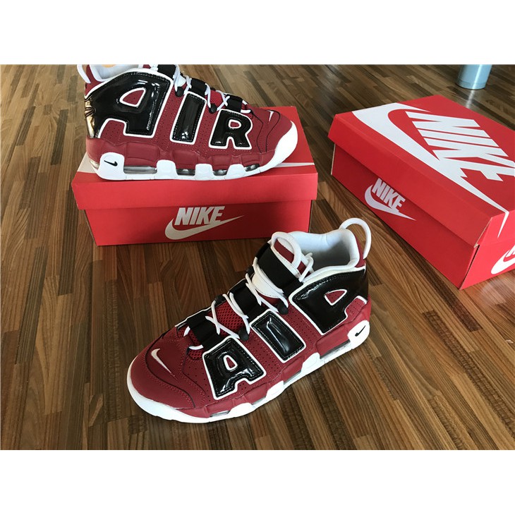 Giày Air More Uptempo Bull Red