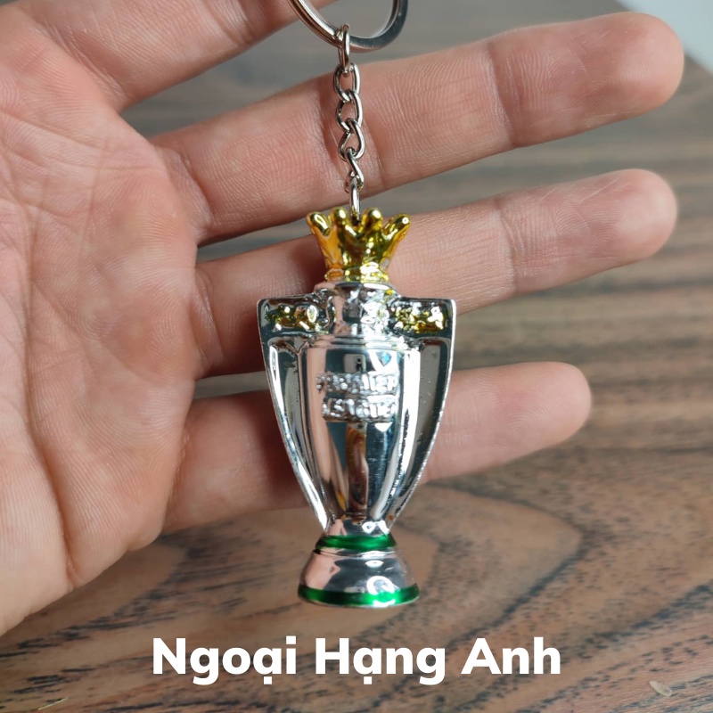 Móc Khóa Kim Loại In Nổi 2 Mặt Các Đội Bóng Đá Trên Thế Giới