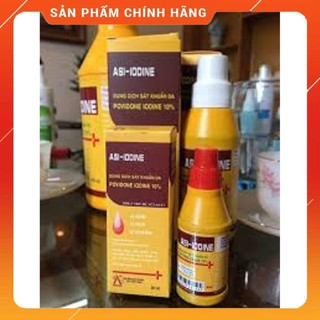 DUNG DỊCH SÁT KHUẨN, CỒN ĐỎ POVIDONE 100ml