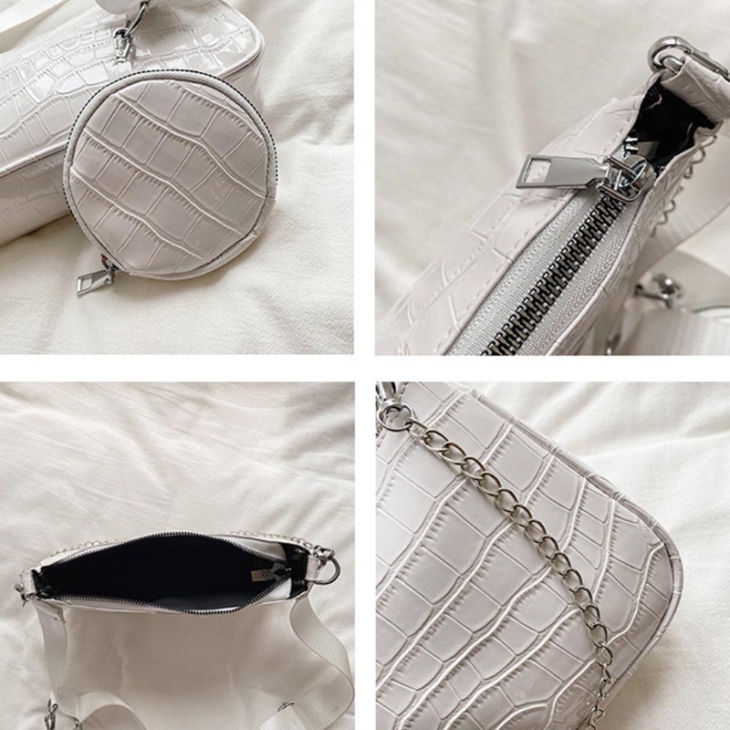 Túi Đeo Chéo Mini Bằng Da PU Thời Trang Dành Cho Nữ