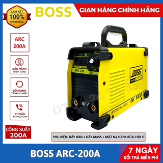 Máy hàn boss arc200a, máy hàn điện tử boss 200a, máy hàn mini, máy hàn chính hãng, máy hàn - 𝑽𝒊𝒆𝒕𝒔𝒖𝒏