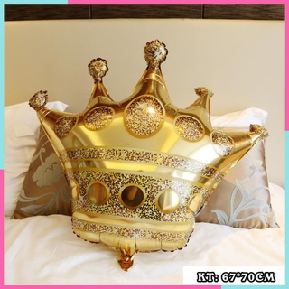 Bóng vương miện siêu to khổng lồ trang trí sinh nhật , thôi nôi