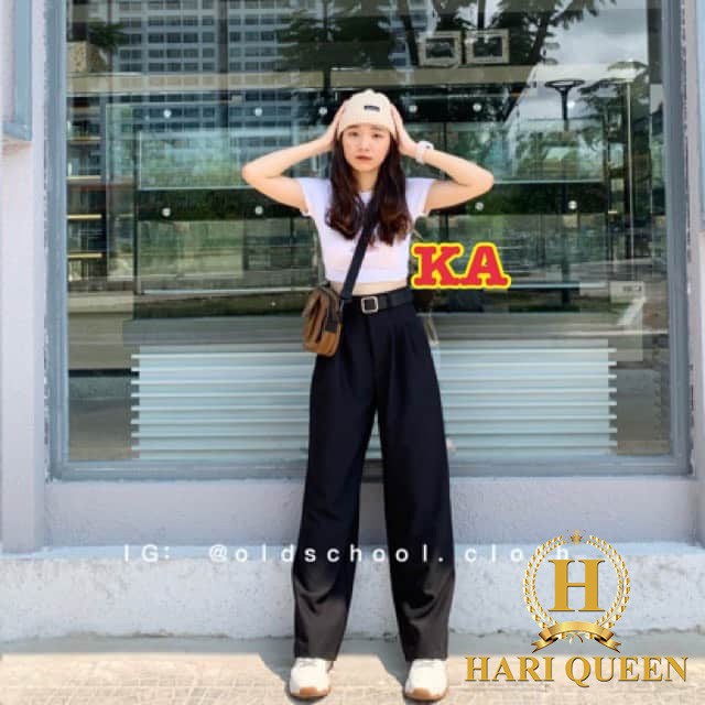 Quần dáng dài cạp cúc KAN0720 | BigBuy360 - bigbuy360.vn