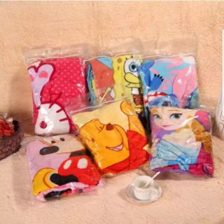 CHĂN CỪU CHO BÉ khổ 1mx1m5 Hoạt Hình 3D dễ thương