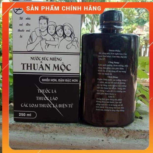 [CHÍNH HÃNG MỚI] Cai thuốc lá Thuần Mộc bao chuẩn [FREESHIP]