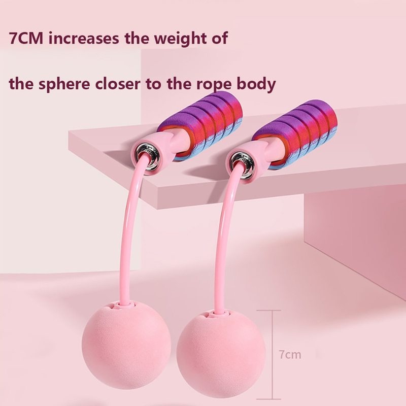 Dây nhảy tập thể dục thể thao cán mềm không bị rối chỉnh được thích hợp cho yoga tại nhà