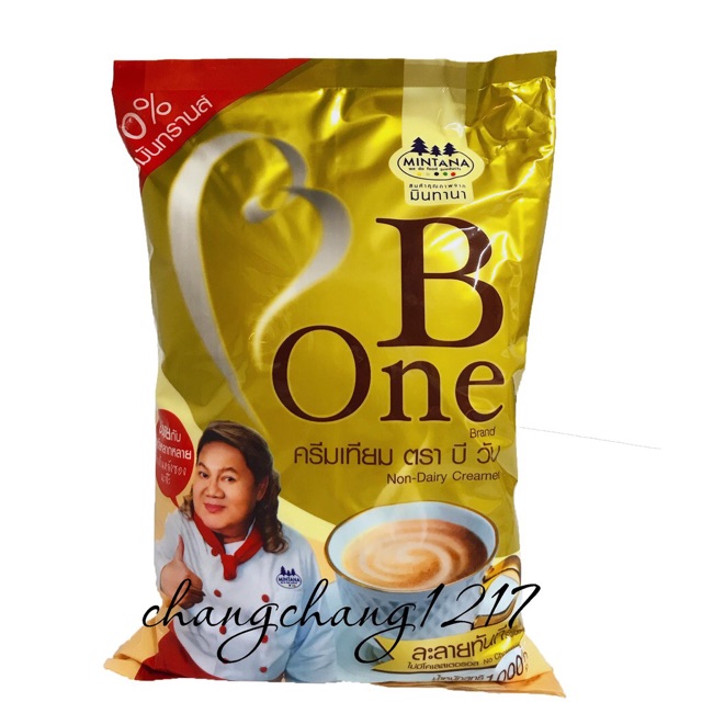 Bột béo Thái Lan hàng chuẩn sịn các quán trà sữa hay dùng - Bột béo B-ONE 1kg Thái Lan