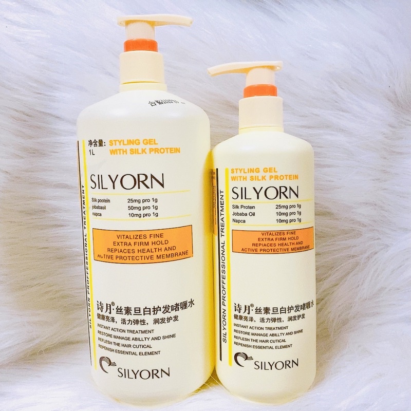 GEL VUỐT TÓC XOĂN  SIL YORN,  GEL BÓP TÓC XOĂN CAO CẤP