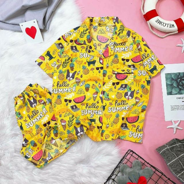 Phần 1- Đồ bộ nữ pijama Kate Thái(dưới 58kg) | BigBuy360 - bigbuy360.vn