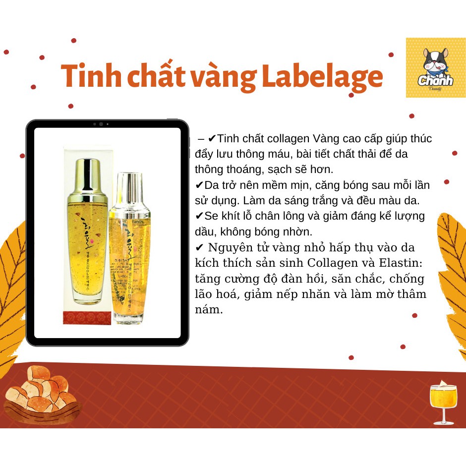 Tinh chất vàng Labelage