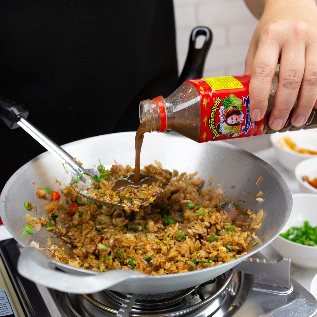 Mắm Trộn Gỏi Đu Đủ Somtum Thái Lan Ba Khía Mae Bun Lam 400ml - น้ำปลาร้าส้มตำไทย