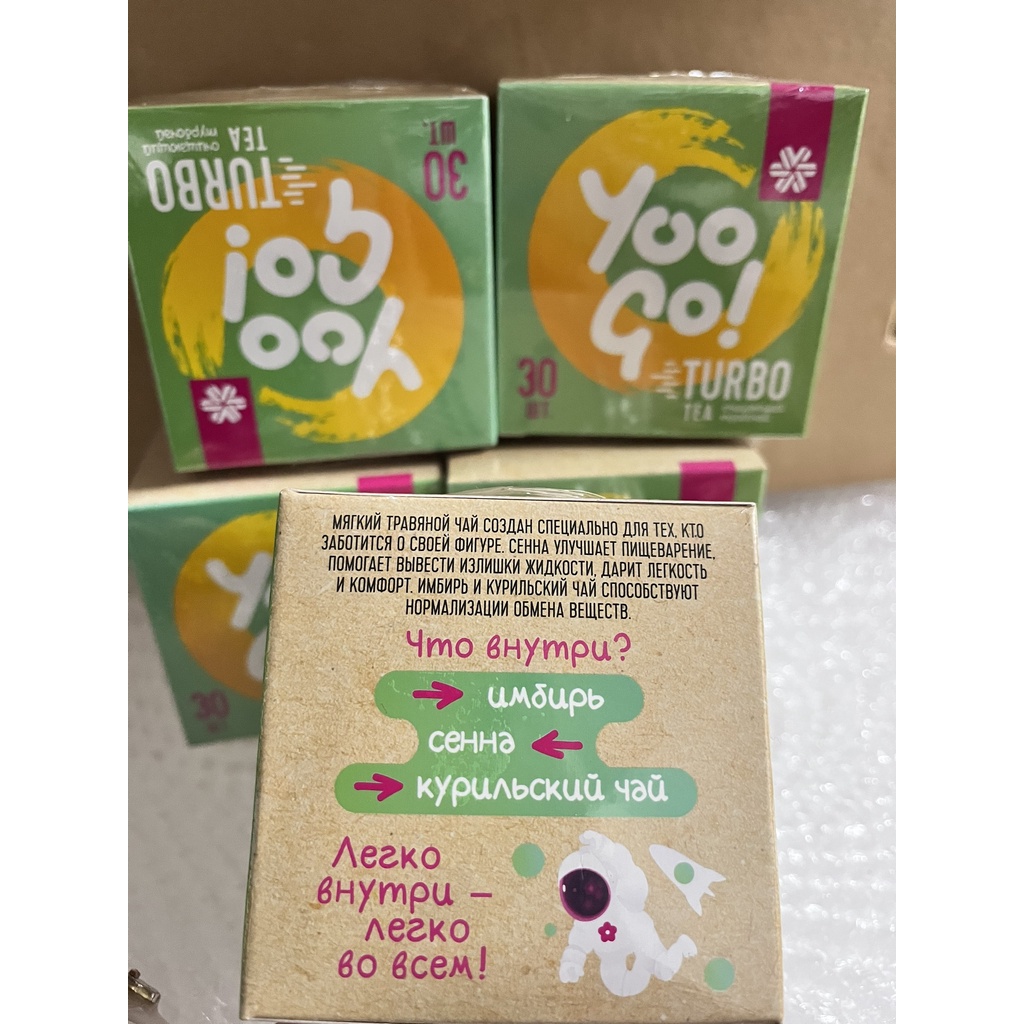 Trà Yoo go Turbo Tea Body T Siberian Health - Trà Hỗ Trợ Giảm Cân- Siberian Wellness - 30 gói