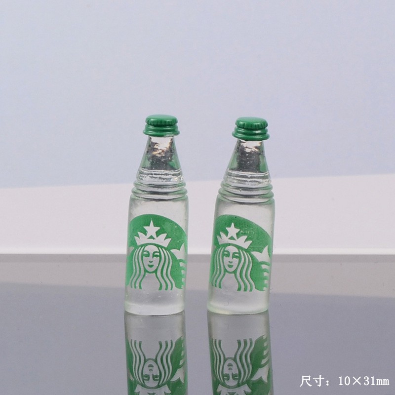 Charm set 04 Chai nước ngọt Starbucks Nhiên Nguyên Liệu Trang Trí Slime