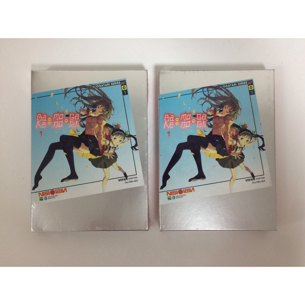 Sách - Bakemonogatari - 1 (Limited Edition) A và B