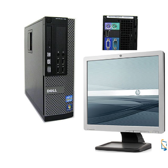 Combo trọn bộ máy tính Core i5,Màn hình, Wifi,chuột, phím chỉ 3t5 gọn nhẹ siêu bền về lắp là chạy