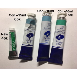 [Thanh lý hoạ cụ] Màu Holbein, Paul Rubens tách lớp; pastel tuýp 5ml, 15ml
