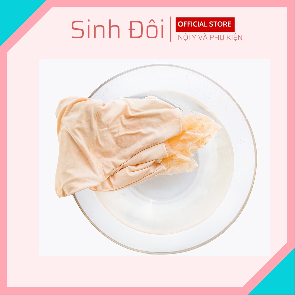 Quần lót mặc trong váy nữ chân ren cạp cao chống cuộn chất su mềm mịn thoáng mát không lộ đường may size 40kg-60kg