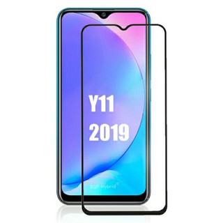 Vivo Y11 Y12 Y15 Y17 U10_Miếng dán cường lực trong suốt tặng kèm phụ kiện dán