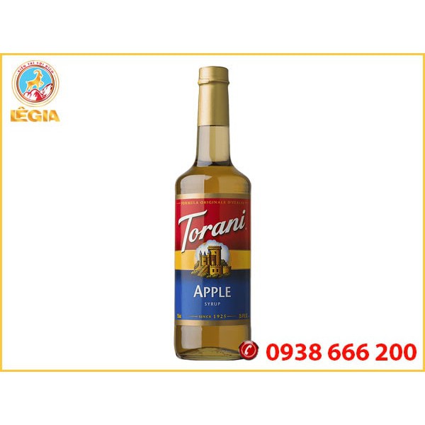 SIRO TORANI TÁO ĐỎ 750ML - TORANI APPLE SYRUP