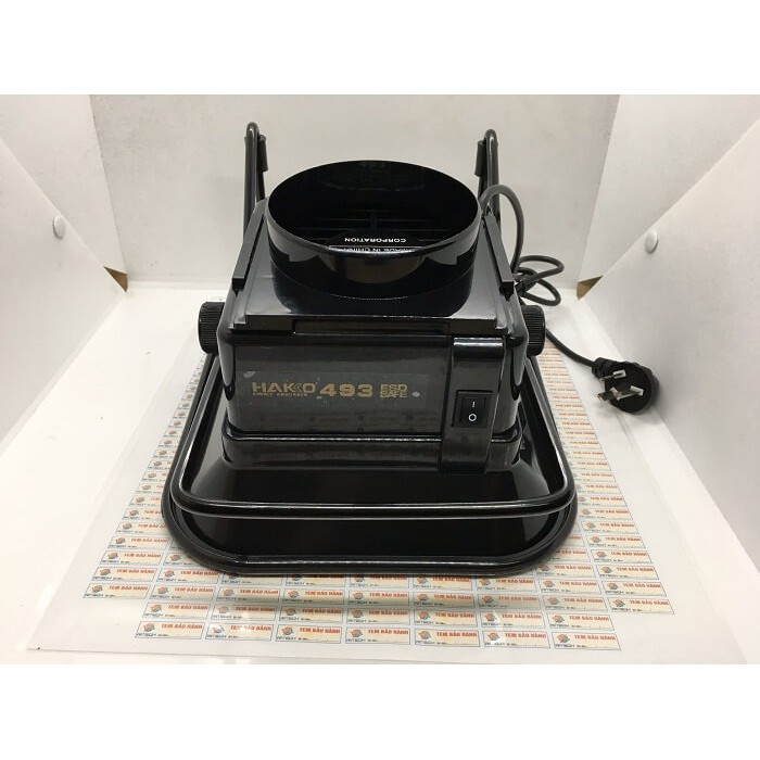 Quạt hút khói hàn thiếc HAKKO 493 có tấm lọc Cacbon