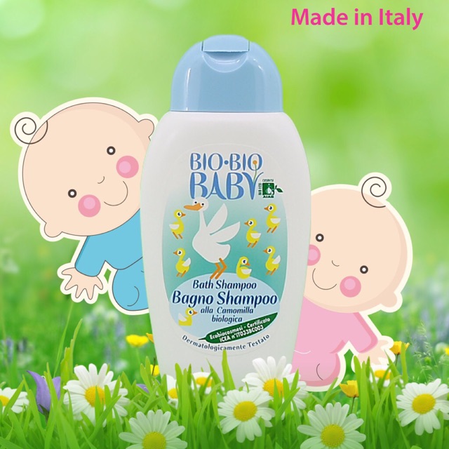 Sữa tắm gội hữu cơ Bio Bio Baby