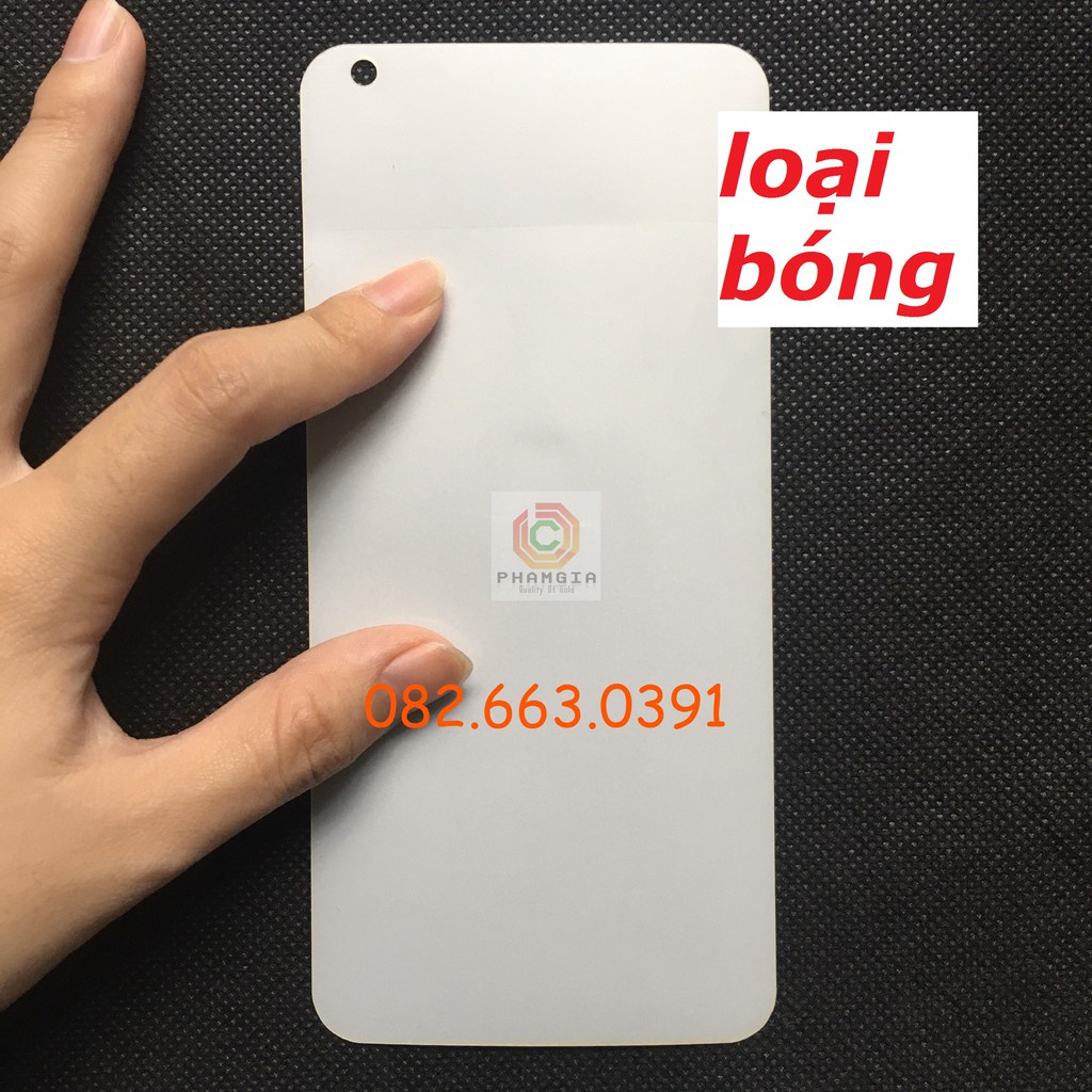 Dán PPF bóng, nhám cho Xiaomi Mi 10 màn hình, mặt lưng, fill lưng viền siêu bảo vệ