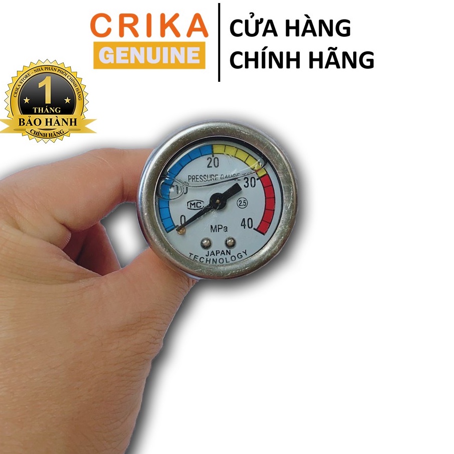 Đồng hồ áp lực máy rửa xe - dùng cho máy Crika 2200w bán công nghiệp - Hàng chính hãng