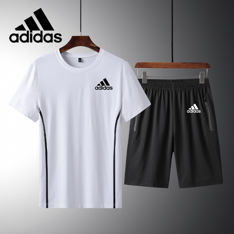 ADIDAS Set Quần Áo Thể Thao Ngắn Tay Thời Trang Dành Cho Nam | BigBuy360 - bigbuy360.vn