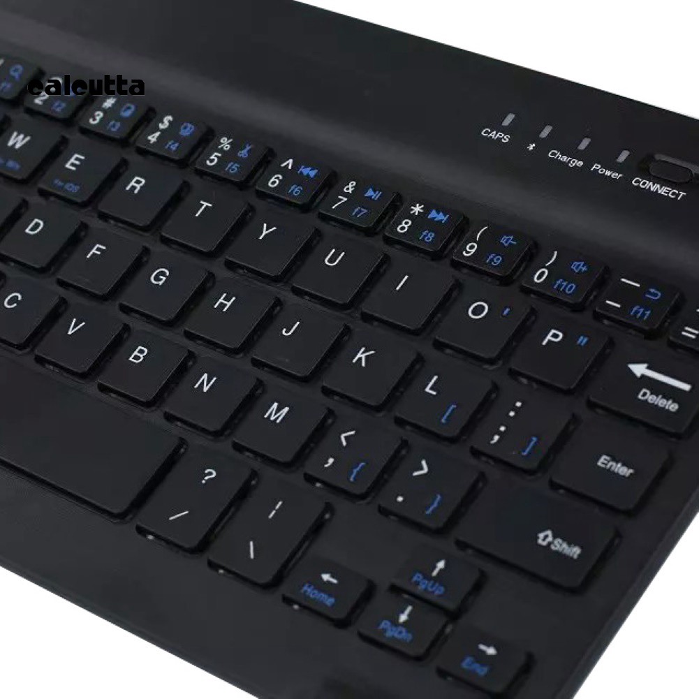✡COD✡7/10inch Mini Slim Wireless Bluetooth Keyboard Keypad for Phone Tablet Laptop