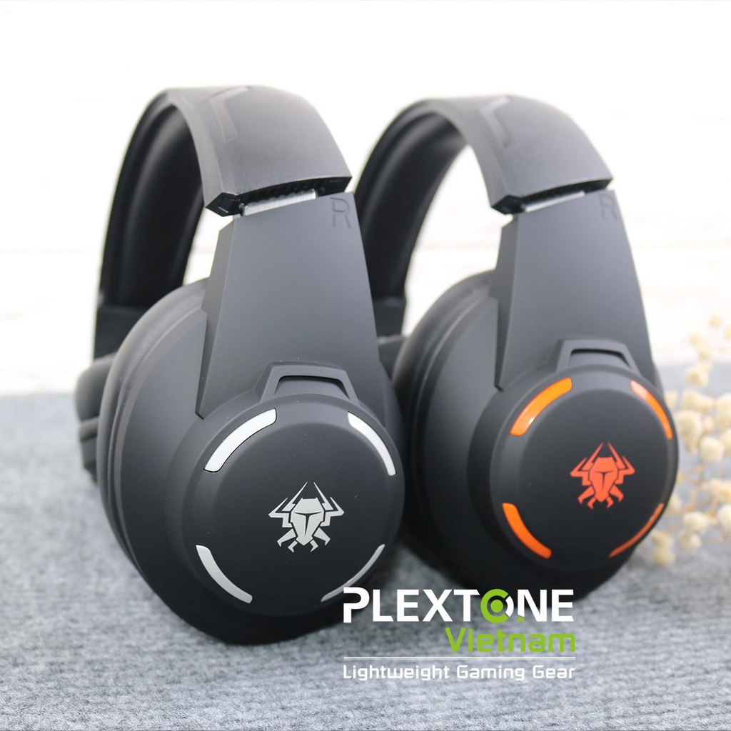[Độc quyền] Tai nghe Gaming Không dây Chụp tai Plextone G5 Bluetooth 5.1 có Mic Đàm thoại nối dài Chống ồn