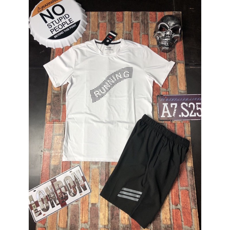 Bộ Thể Thao Nam Running Vải Thun 4 Chiều 💖FREESHIP💖  [NB Fashion] | BigBuy360 - bigbuy360.vn