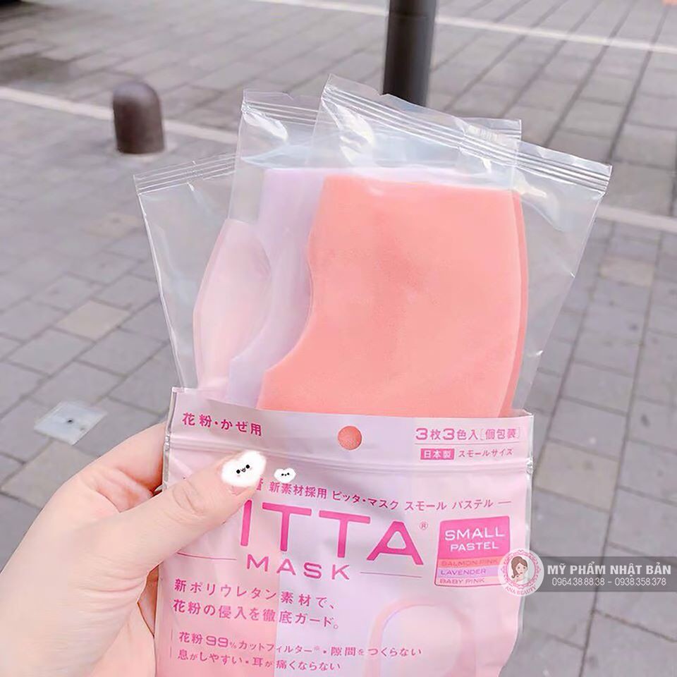 SET 3 KHẨU TRANG PITTA MASK NHẬT BẢN | BigBuy360 - bigbuy360.vn