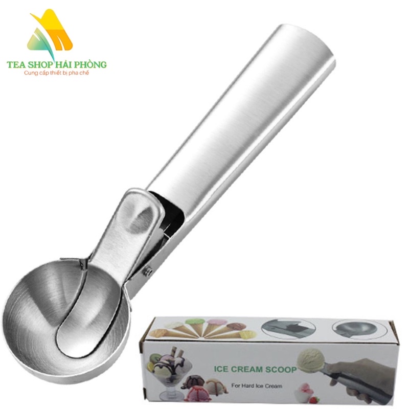 [GIÁ SỈ] Dụng cụ xúc viên kem bằng kim loại( dạng thìa)