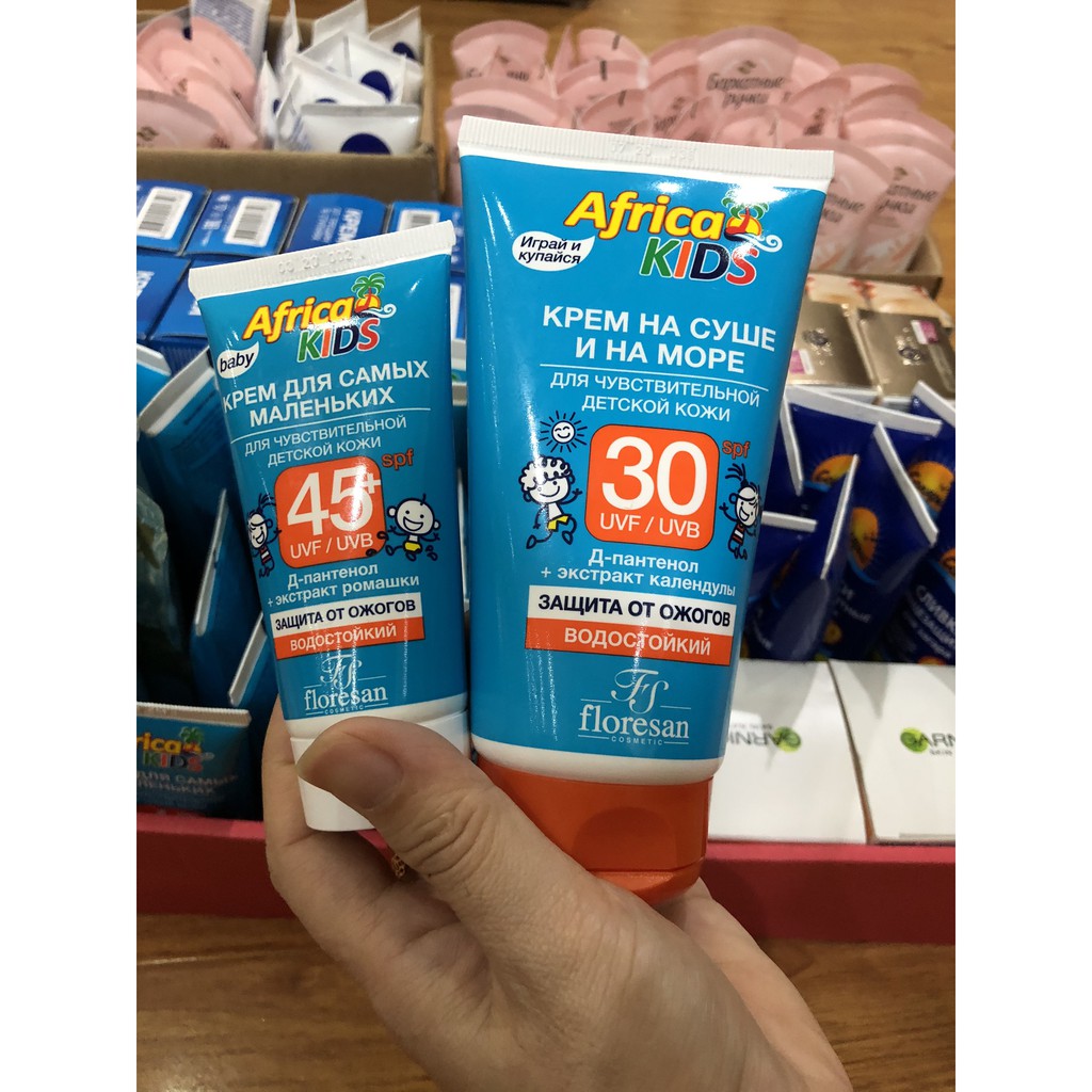 Kem chống nắng Africa Kids dành cho trẻ em SPF 30+