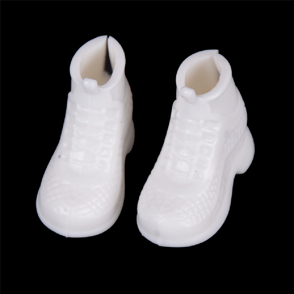 springeven 10 Pairs White Doll Sneakers Shoes Dolls Accessories Gift RFT