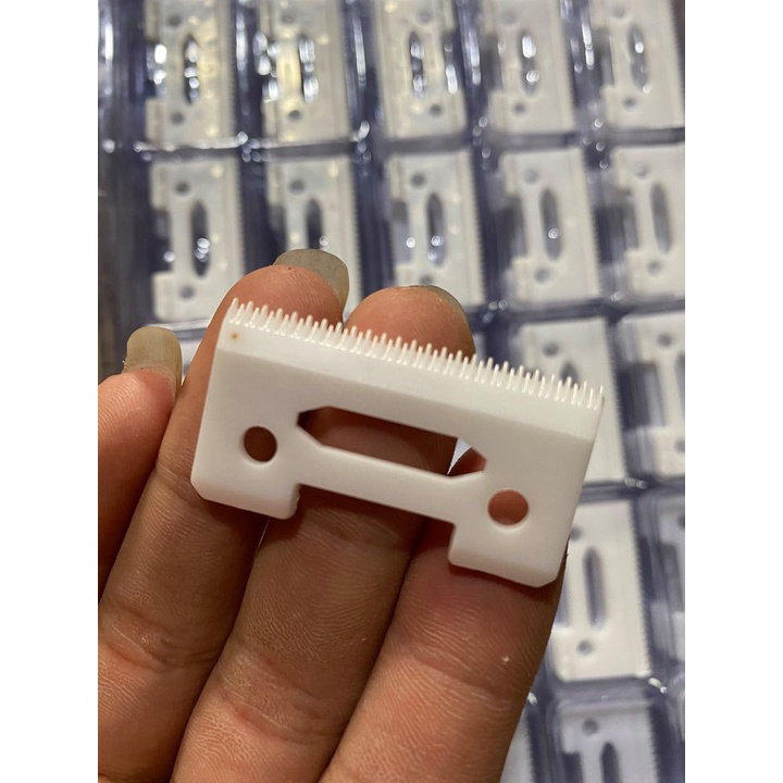 Lưỡi kép sứ, lưỡi tông đơ thay thế