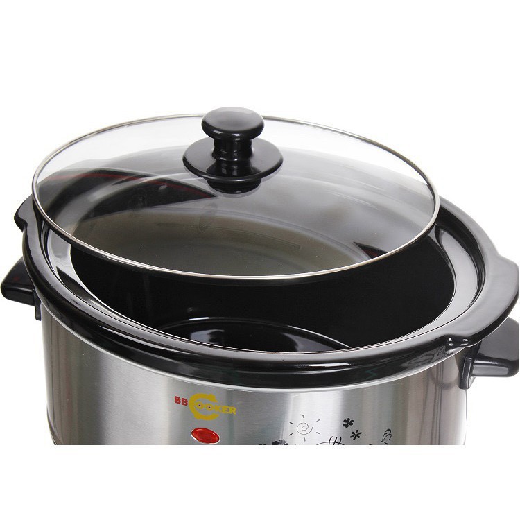 Nồi nấu cháo chậm cho bé BBCooker, chính hãng 0.7L~3.5L, bảo hành 12 tháng