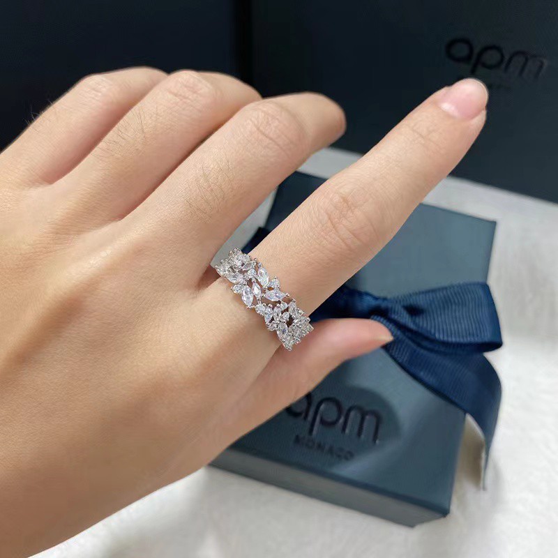 Nhẫn bạc thời trang nữ sang trọng 2021