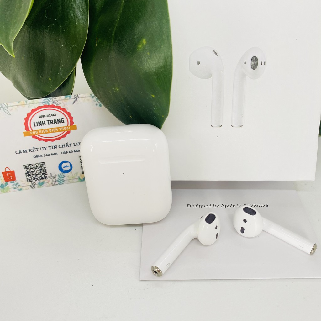 Tai Nghe Không Dây Airpods 2 Định Vị - Đổi Tên - Sạc Không Dây - Dùng Cho Androi/IOS