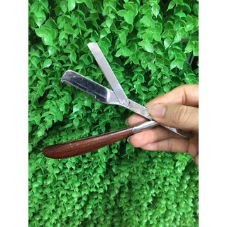 DAO CẠO RÂU CÁN GỖ / INOX …