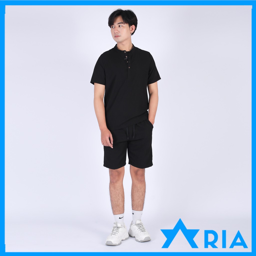 Bộ quần áo Nam vải đũi dày dặn thoáng mát mùa hè, thấm hút mồ hôi | BigBuy360 - bigbuy360.vn