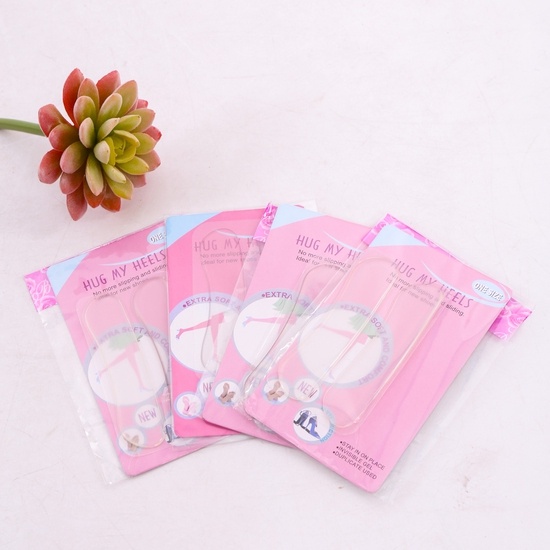 2 Miếng Dán Lót Gót Giày Silicon, Giảm Đau Chân, Chống Nhấc Gót Giầy cao gót, công sở nam nữ - hickies