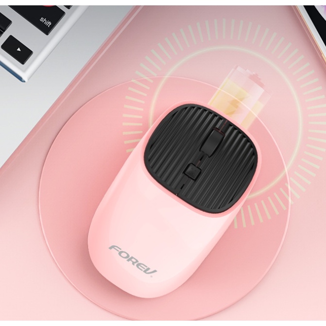 Chuột không dây FV169 cao cấp sạc pin cỡ nhỏ siêu nhẹ kết nối nhanh tương thích nhiều thiết bị