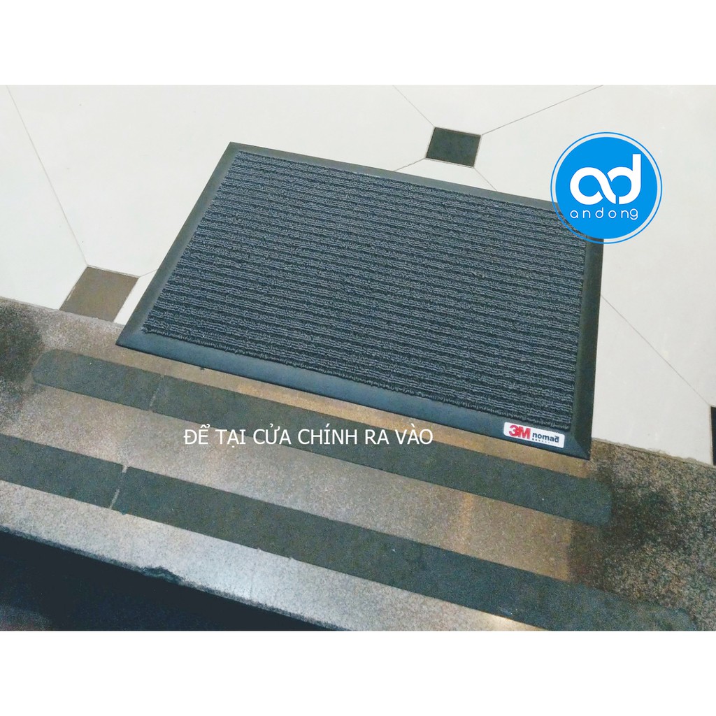 Thảm 3M Lấy Bụi, Cát Mịn, Giữ nước 3M 4000 Nomad Carpet Matting (40cmx60cm)